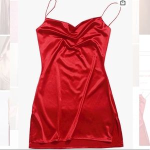 Women's Spaghetti Straps Side Slit